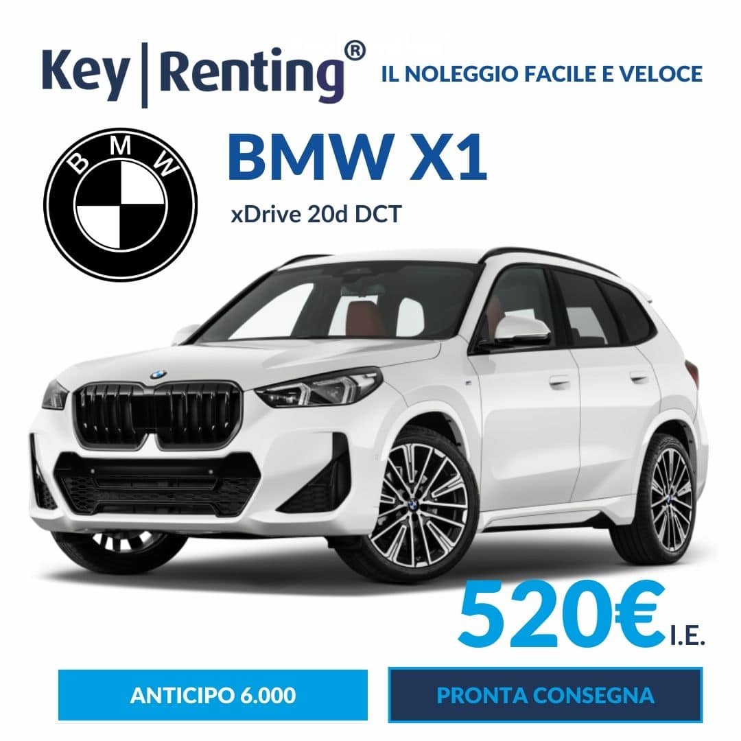 BMW X1 Noleggio Lungo Termine Offerta Key Renting