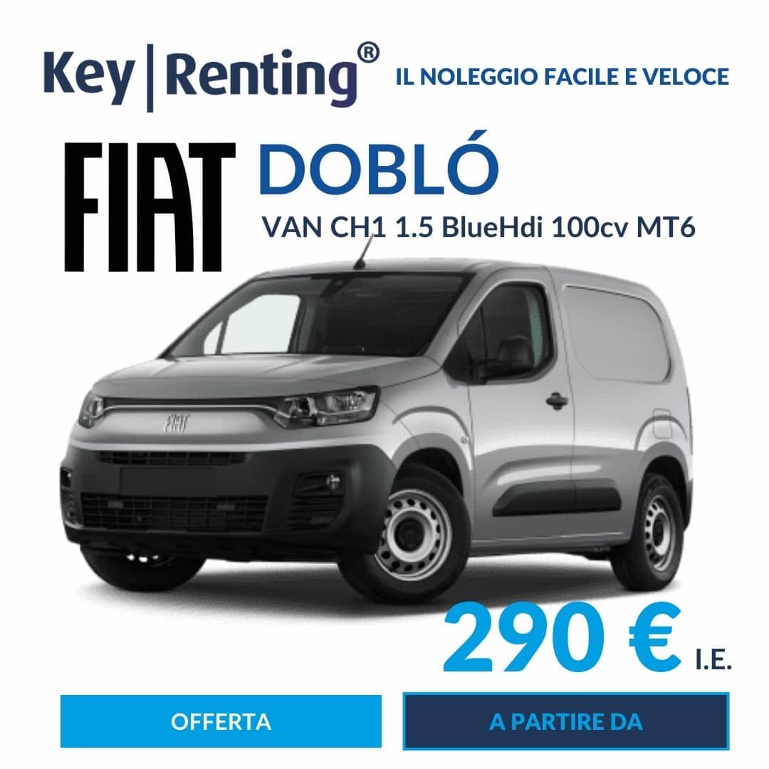 FIat Doblo Noleggio Lungo Termine Offerta Key Renting