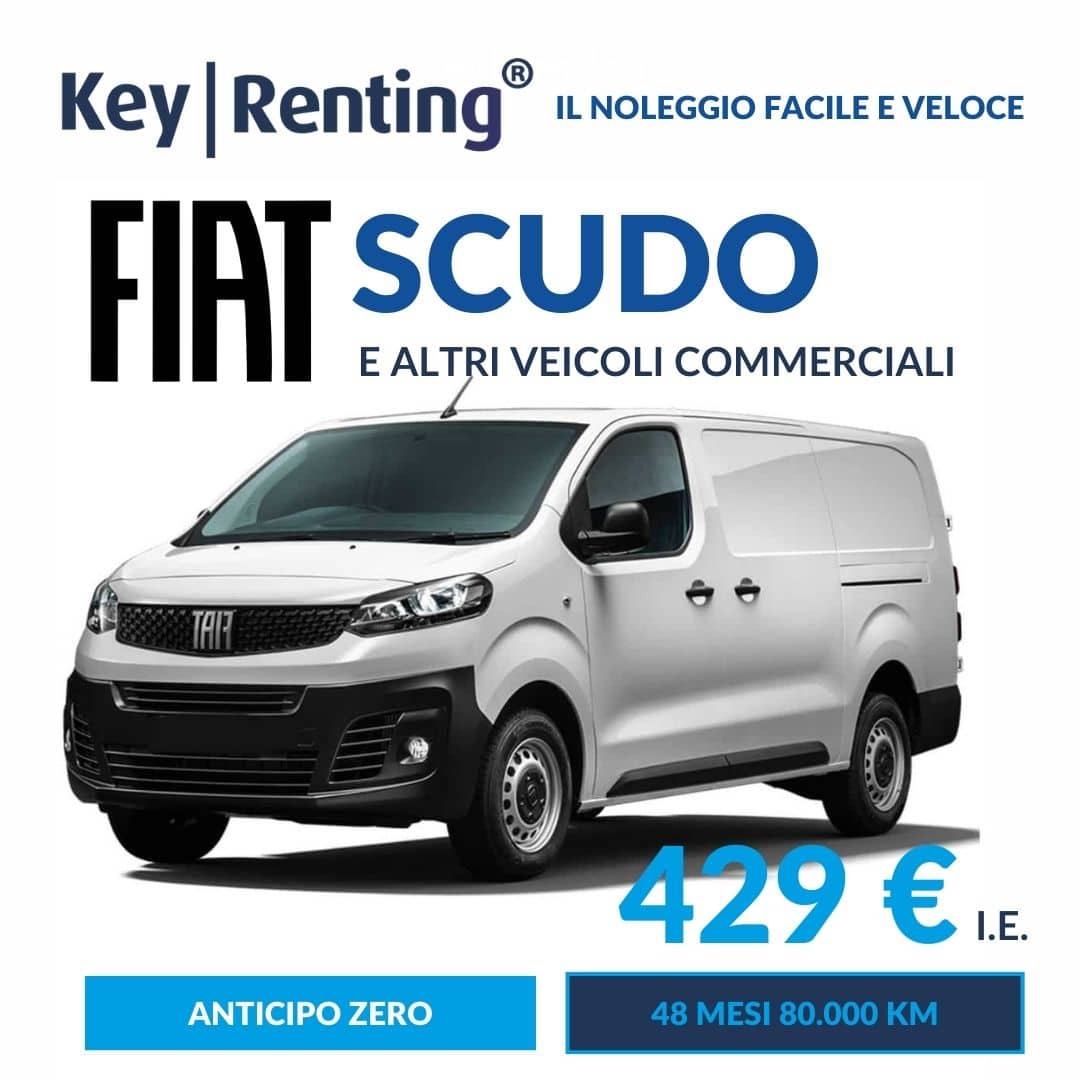 Fiat Scudo Noleggio Lungo Termine Offerta Key Renting